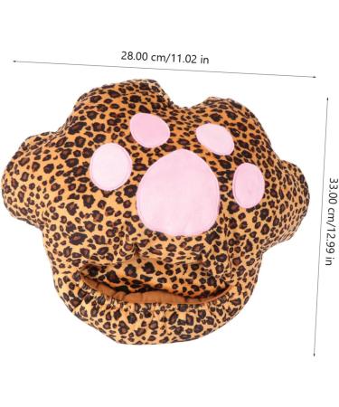 Galpada USB Foot Warmer - Portable Heating Shoes for Men & Women - Electric Foot Warmers - Leopard Design - 33x28cm - Buy Online on GoSupps.com