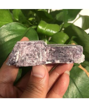 180-200g Natural lepidolite Crystal Slice Rough Purple mica Rock Hair cursor This Purple mica Decoration Reiki Stone ERTEYIN - Buy Online on GoSupps.com