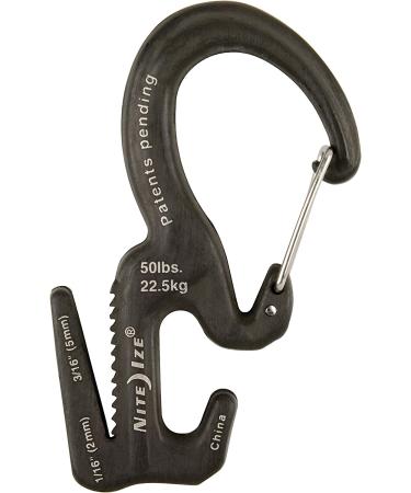 Nite Ize Figure 9 Carabiner Rope Tightener  Large Aluminum Rope Tightening Mechanism with Carabiner Clip  Fits Rope 3mm-9mm  150LB Load Limit Large Silver Gates - Buy Online on GoSupps.com