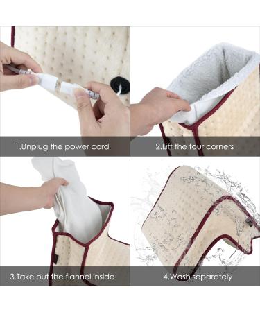 Adorila Electric Heated Foot Warmers - 5 Temperature Settings Auto Shutdown | Comfort at Home & Office - Buy Online on GoSupps.com