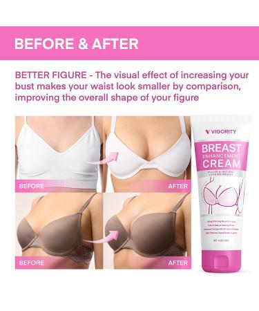 Breast Enhancement Cream - Natural Formula for Growth & Enlargement | Lift, Firm & Tighten Naturally - Buy Online on GoSupps.com