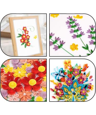 LOKUNN Paper Quilling Tools Kit with Slotted Tool, Ruler, Awl, and Tweezer - DIY Art Supplies for Gift Card Making - Buy Online on GoSupps.com