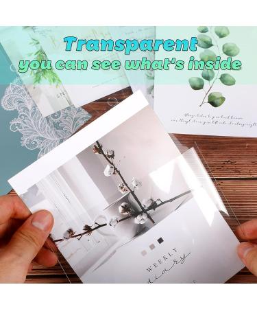 100 Clear Stamp and Die Storage Pockets - 6.75 x 9.25 Inches | CPP Plastic Pockets - Buy Online on GoSupps.com