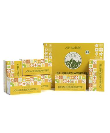 Alpi Nature Alpi Nature Organic St. John's Wort Tea 120 Tea Bags 120g Pack of 6 x 20 x 1g Bags