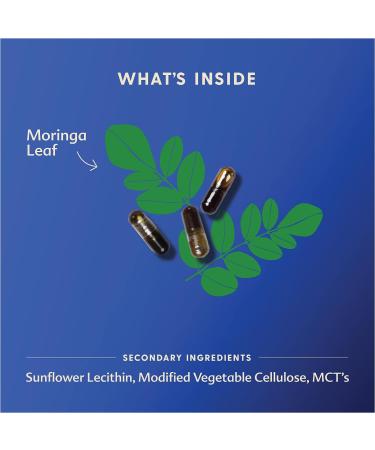 Motherlove Moringa Lactation Supplement - Organic Non-GMO Herbs, Vegan & Kosher - 60 Liquid Caps for Breast Milk Supply - Soy-Free - 60 Servings - Buy Online on GoSupps.com