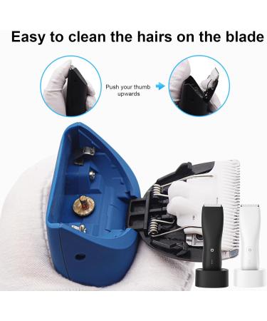 PLCPDM Body Shaver Shaver Pubic Hair Trimmer for Men Groin Trimmer Body Hair Trimmer Shaver Body Groomer Waterproof Black - Buy Online on GoSupps.com