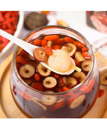 Healthy Tea Black Sugar Ginger Jujube Tea Chinese Traditional Longan Wolfberry Healthy Tea for Dysmenorrhea Body Cold - Buy Online on GoSupps.com