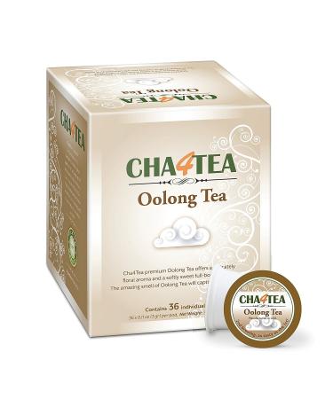 Cha4TEA 36 Oolong Tea Pods for Keurig K-Cup Brewers