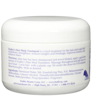 Dudley's Hair Mask Treatment Mud Mask - 8oz Unisex Formula - Buy Online on GoSupps.com