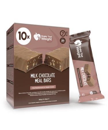 10x Milk Chocolate Meal Bars (56g each) Milk Chocolate 10 Count (Pack of 1)