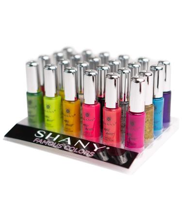 SHANY Nail Art Set - 24 Famous Colors Polish & Decorations - Buy Online on GoSupps.com