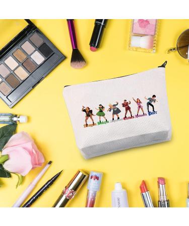 Shop G2TUP Makeup Bag - 'Six the Musical' Queens Inspired | British History Cosmetic Bag Gift - Buy Online on GoSupps.com
