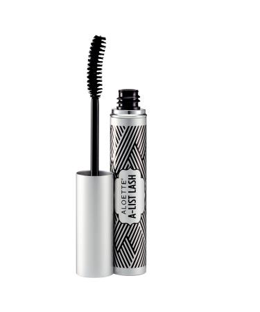 Aloette A-List Lash Curling Mascara With Argan Oil Conditions & Curls Lashes Clump-Proof Wand Cruelty-Free 0.16 Oz Black