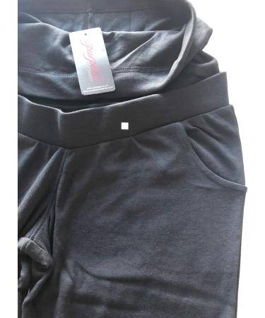 Purpless Maternity Over Bump Joggers 1307 8 Black - Comfortable Pregnancy Trousers - Buy Online on GoSupps.com