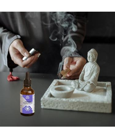 Relaxcation Third Eye Blend Oil | Infused with Lavender Ylang Ylang Frankincense | Botanical Oil for Inner Wisdom & Calm Reflection | Ideal for Meditative Practices | Vegan Cold Pressed (0.5 oz) 0.5 Fl Oz (Pack of 1) - Buy Online on GoSupps.com