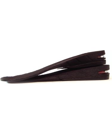 SINY 2-Layer Shoe Insoles - Height Increase Air Cushion for Men | 3cm Lift Kit in Black - International Shipping Available - Buy Online on GoSupps.com