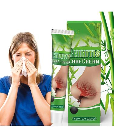 Nasal Rhinitis Care Cream 20g - Instant Allergy Relief with Herbal Extracts - Stuffy Nose Treatment - Buy Online on GoSupps.com