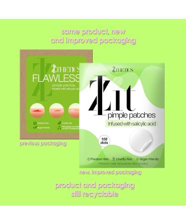 108 IZthetics Spot Patches for Invisible Spot Cleanse | Salicylic Acid infused Pimple Patch with up to 8 Hours Protection | Natural Hydrocolloid Patches for Face | Acne Patches for Women and Men 108 Piece Assortment - Buy Online on GoSupps.com