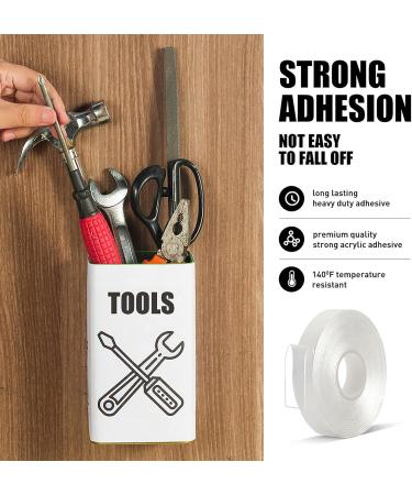 Maxwel Manufacturing Double Sided Tape Heavy Duty - 1/2 in 10 Ft Acrylic Sticky Mounting Tape Clear Removable Strong Two Sided Adhesive for Sign/Photo/Poster/Picture Mount(Pack of 1 Roll) 1/2 - Buy Online on GoSupps.com