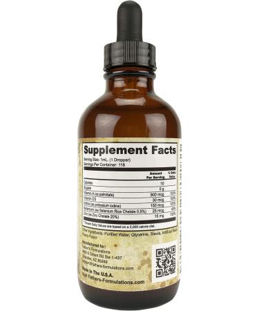 Fathers Formulations Iodine Supplement Drops 4oz | Immune & Thyroid Support - Buy Online on GoSupps.com