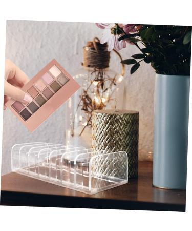 ABOOFAN 5pcs Eye Shadow Storage Box Clear Blush Cosmetic Organizer Household Cosmetics Organizer Makeup Grid - Buy Online on GoSupps.com
