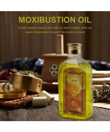 Elitzia Moxibustion Oil 5.12 Fl Oz - Premium Moxa Oil for Massage Cupping Soaking & Spa - International Shipping Available - Buy Online on GoSupps.com