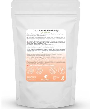 Euro Trade Center Wild Turmeric Powder 100 gr Kasturi Turmeric Powder Curcuma Aromatica Facial mask naturally radiant and younglooking skin 100g 1er Pack - Buy Online on GoSupps.com