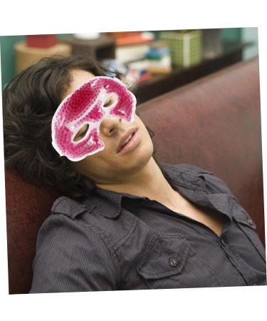 of 5 PVC Shading Cooling Eye Cover Cold Eye Masks Valid Pearl Masks Beauty Cooling Eye Masks Reusable Eye Pads Grain Care - Buy Online on GoSupps.com