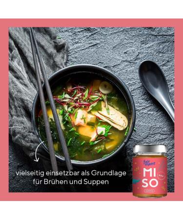 Fairy Bio Miso Paste Tasting Package | 3 Vegan Varieties (Genmai Shiro Koshi Aka Tsubu) | Gluten-Free | Authentic Japanese Recipe | 200g Glass Jar - Buy Online on GoSupps.com