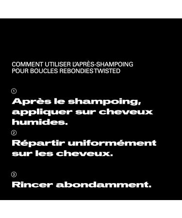 Sebastian Professional Twisted Apr s-shampoing cheveux boucl s rebondis professionnel hydrate et red finit les boucles souples 250 ml - Buy Online on GoSupps.com