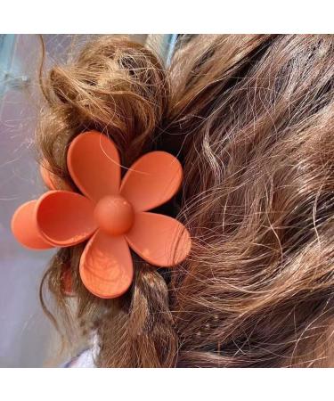 6 Pack 3 Inch Flower Claw Clips for Women - Large Non-Slip Strong Hold for Thin, Thick, Curly Hair - Buy Online on GoSupps.com