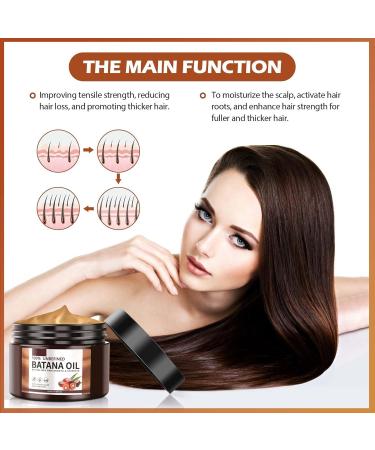  PENCHUAN Organic batana oil for hair growth 120 ml organic batana oil for growth rosemary oil pure organic natural and cold-pressed - Buy Online on GoSupps.com