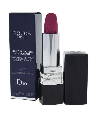 Christian Dior Rouge Dior 787 Exuberant Matte Lipstick 0.12 oz - Couture Colour for Comfort and Wear - Buy Online on GoSupps.com