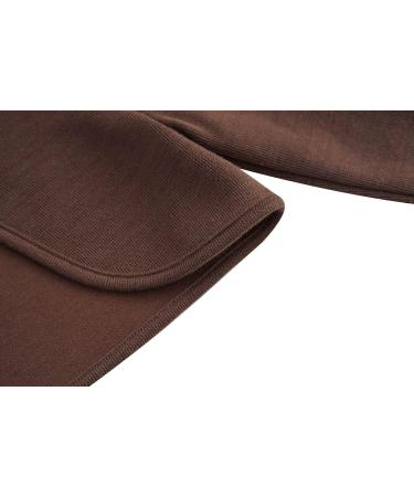 BONNY BILLY Girls Knitted Cotton Cardigan Shrug - Coffee, 5-6 Years - Buy Online on GoSupps.com