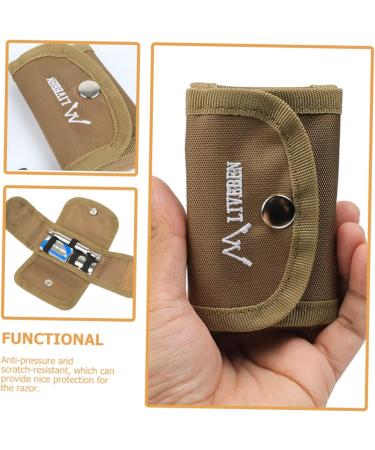 Shop Minkissy 2pcs Razor Storage Bag - Oxford Fabric Travel Container | Universal Design for Easy Organization - Buy Online on GoSupps.com