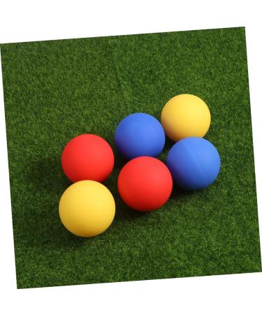 Fomiyes 10pc Silicone Lacrosse Balls - Professional Massage & Fitness Accessories for Fascia Treatment - 6.2cm - Buy Online on GoSupps.com