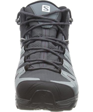 Salomon Women's X Ultra Pioneer Mid Climasalomon Waterproof Boots Size 9 Ebony/Stormy Weather/Wine Tasting - Buy Online on GoSupps.com