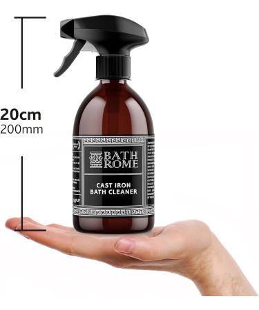 BathRome Cast Iron Enamel Bath Cleaner Spray 500ml - Effective Cleaning Solution - Buy Online on GoSupps.com