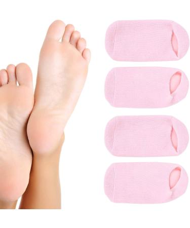 Moisture Socks Gel Socks - 2 Pairs Foot Care Treatment for Dry Cracked Feet - Soft Gel-Lined Spa Socks - Buy Online on GoSupps.com