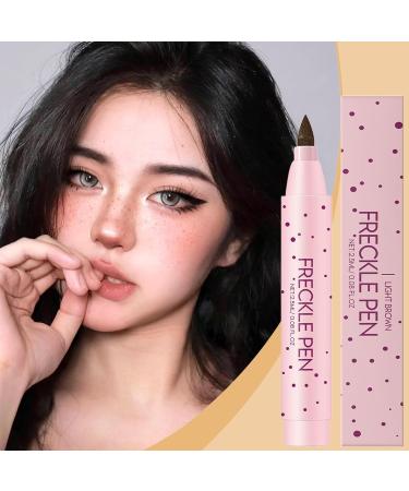 Freckle Makeup Pen 3ml | Natural Light Brown Color Quick Dry Durable Waterproof for Face Beauty and Daily Use - Buy Online on GoSupps.com