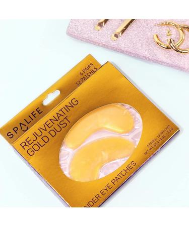SpaLife Anti-Aging Under Eye Treatments - 6 Gold Collagen Treatments - Buy Online on GoSupps.com