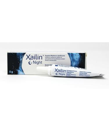 Xailin Night Lubricating Eye Ointment 5g - Soothing Relief for Dry Eyes | Buy Internationally - Nicox - Buy Online on GoSupps.com