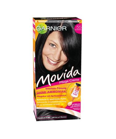 Garnier Movida Hair Color Intensive Tint 55 Black 55 Black 1 piece (1 pack)