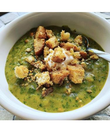 Kelly's Gourmet Cheezy Garlic Croutons - Dairy Free, Soy Free, Palm Oil Free, Plant Based & Vegan - Buy Online on GoSupps.com