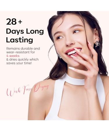 Modelones 24 Pcs Gel Nail Polish Set 20 Colors Nude Pink Gray Neutral Gel Polish Set with Prep Bond Primer Glossy & Matte Top Base Coat Nail Art Manicure DIY Salon Gift Kit Blue Gray - Buy Online on GoSupps.com