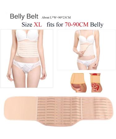 ZJchao 3 in 1 Postpartum Belly Wrap - Support & Shapewear for Recovery | XL Belly/Waist/Pelvis Belt - Buy Online on GoSupps.com