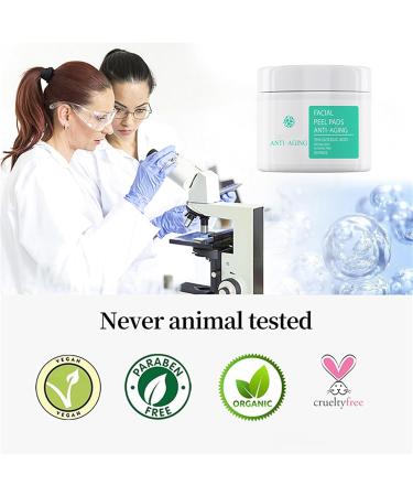 35% Glycolic Acid Peel Pads Exfoliating Face & Body Wipes with B5 & Tea Tree Oil for Pore Minimizing & Even Skin Tone - 1Pcs 2.82oz - Buy Online on GoSupps.com