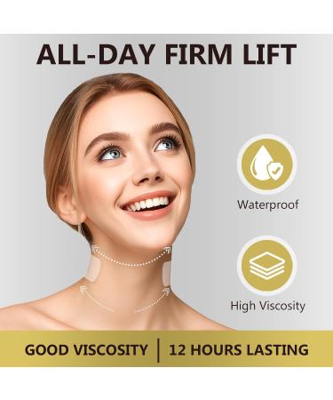 Clever sprouts Neck Lift Tape - Invisible Ultra-Thin Effective for Lifting Sagging Neck Skin 28 Pcs - Buy Online on GoSupps.com