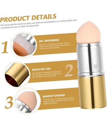 Angoily Volcanic Stone Oil-absorbing Ball Skin Care Tools for Face Skincare Tools Cleaning Tools Massaging Volcanic Skin Care Volcanic Skin Care Products Aluminum Alloy Cosmetic - Buy Online on GoSupps.com
