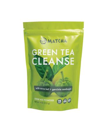 360 Nutrition Green Tea Detox Cleanse | 15 Servings | Weight Loss  Senna Leaf and Garcinia Cambogia Powder